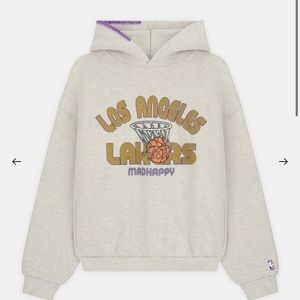 Madhappy x LA Lakers Hoodie Large L New